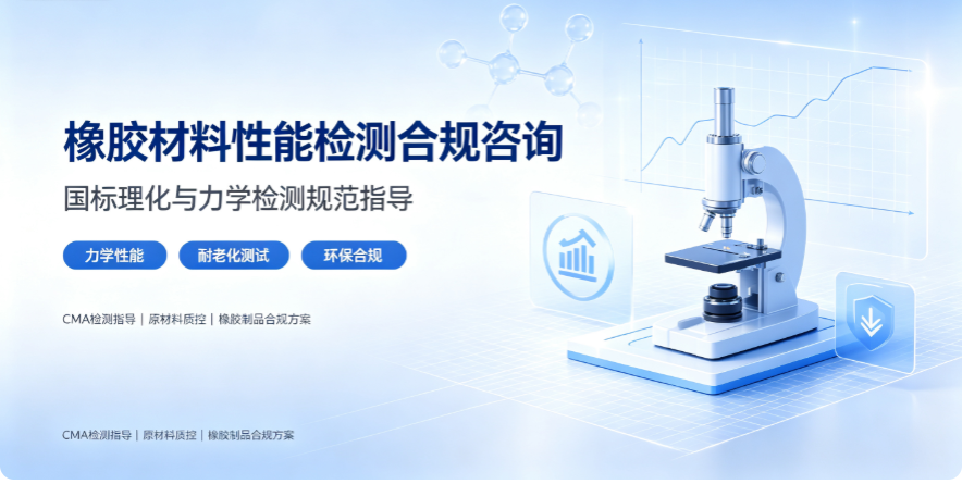橡胶材料全项性能合规咨询｜力学耐老化电学检测规范指导