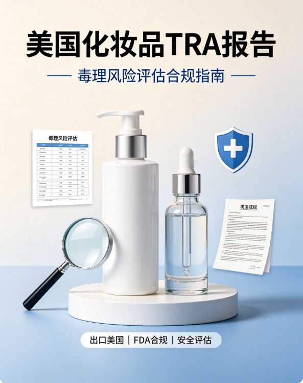 出口美国必看｜化妆品 TRA 毒理风险评估报告全解析