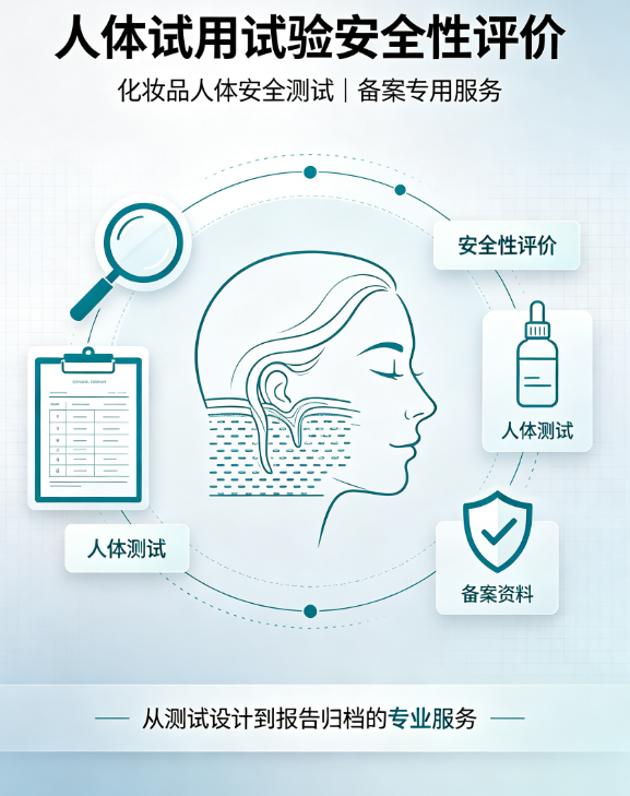 人体试用试验安全性评价｜化妆品人体安全测试 备案专用服务