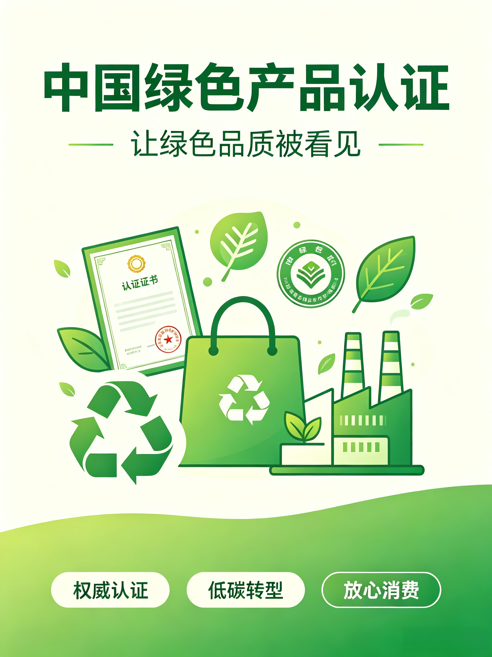 中国绿色产品认证体系持续完善！以认证赋能产业绿色转型，助力双碳目标落地