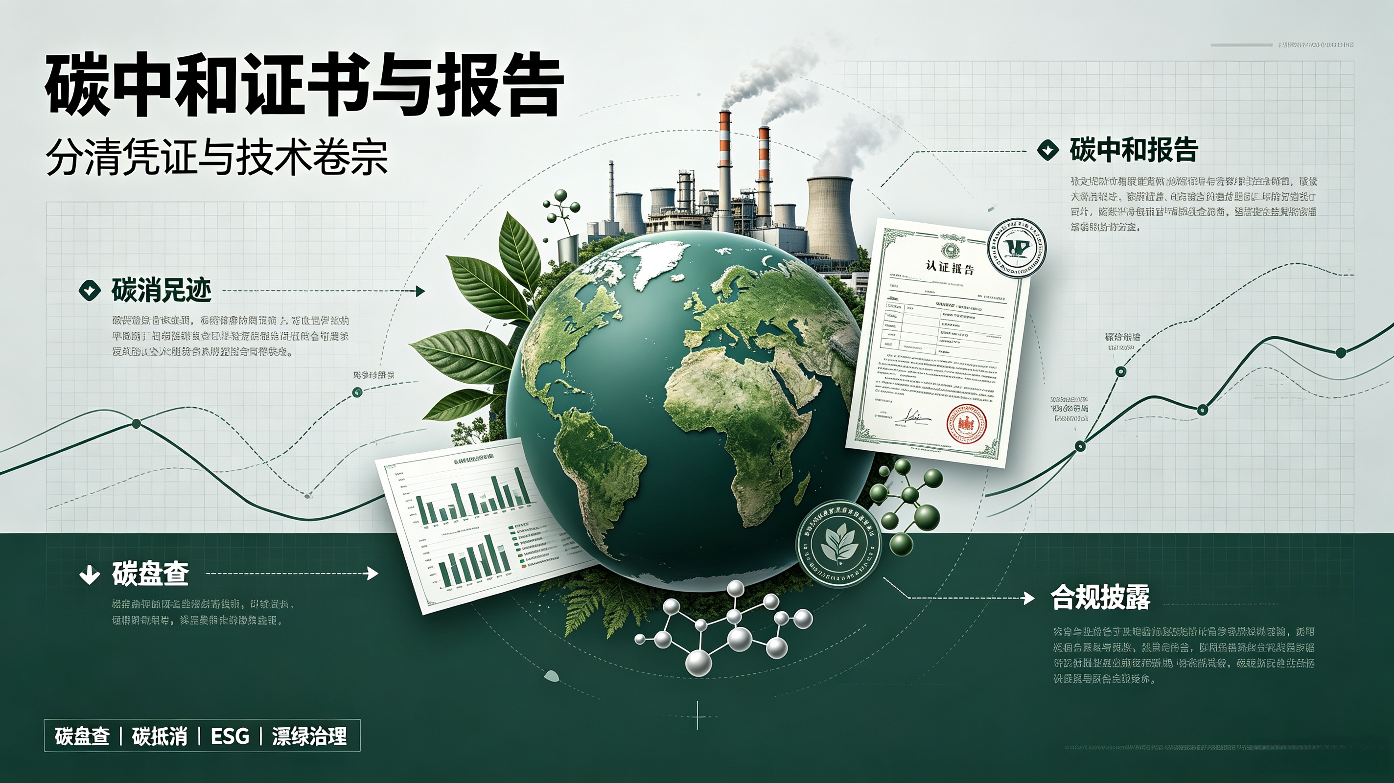碳中和证书与报告热度攀升，分清凭证与技术卷宗规避漂绿风险