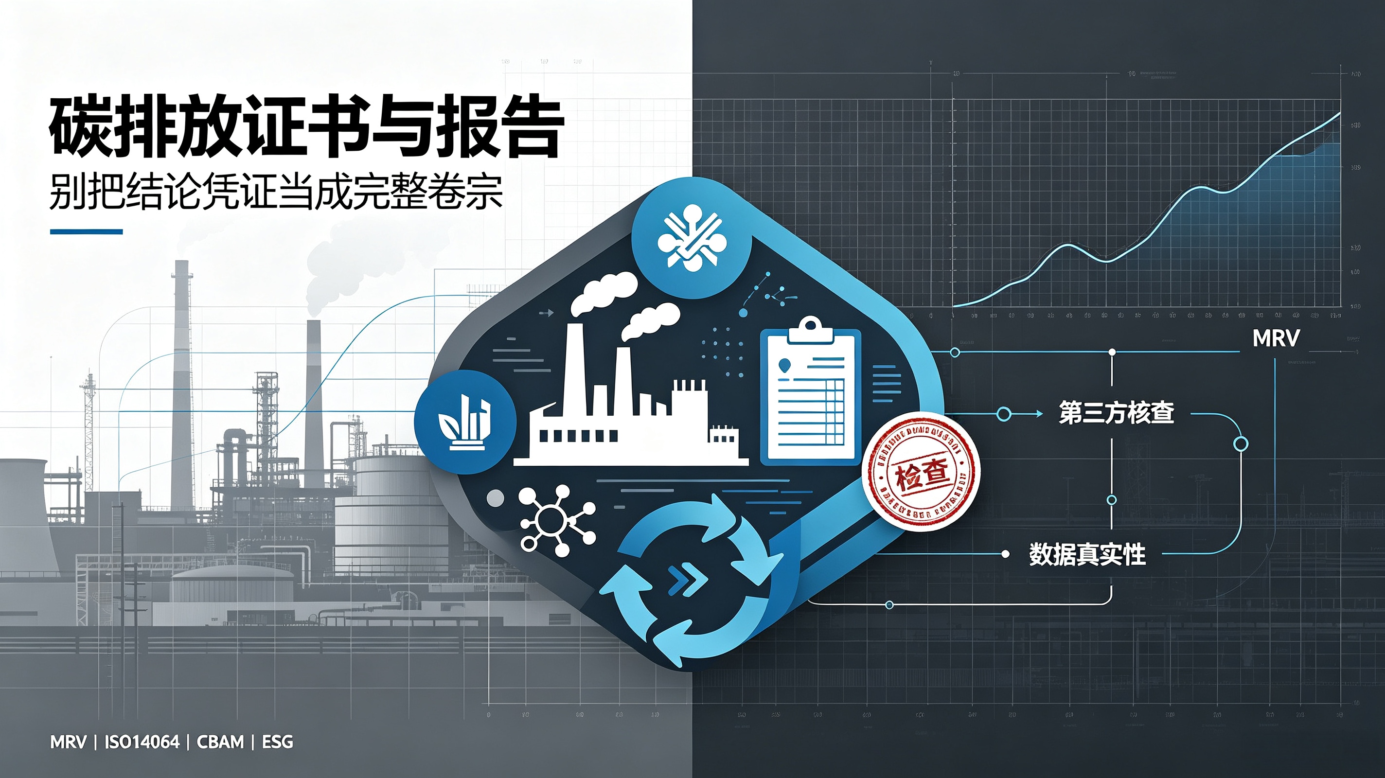 碳排放证书与报告市场鱼龙混杂，分清核算卷宗与结论凭证规避合规风险
