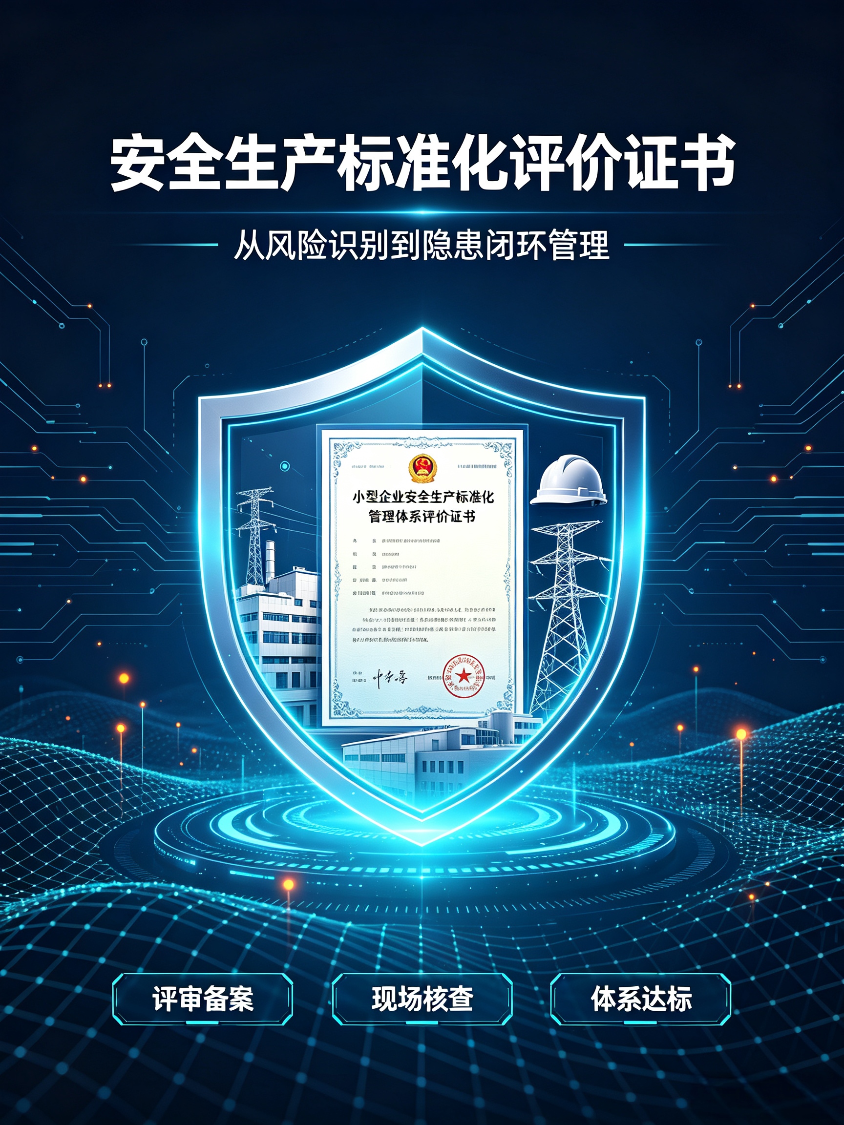 小微企业安全生产标准化评价证书｜筑牢安全防线，合规经营必备资质