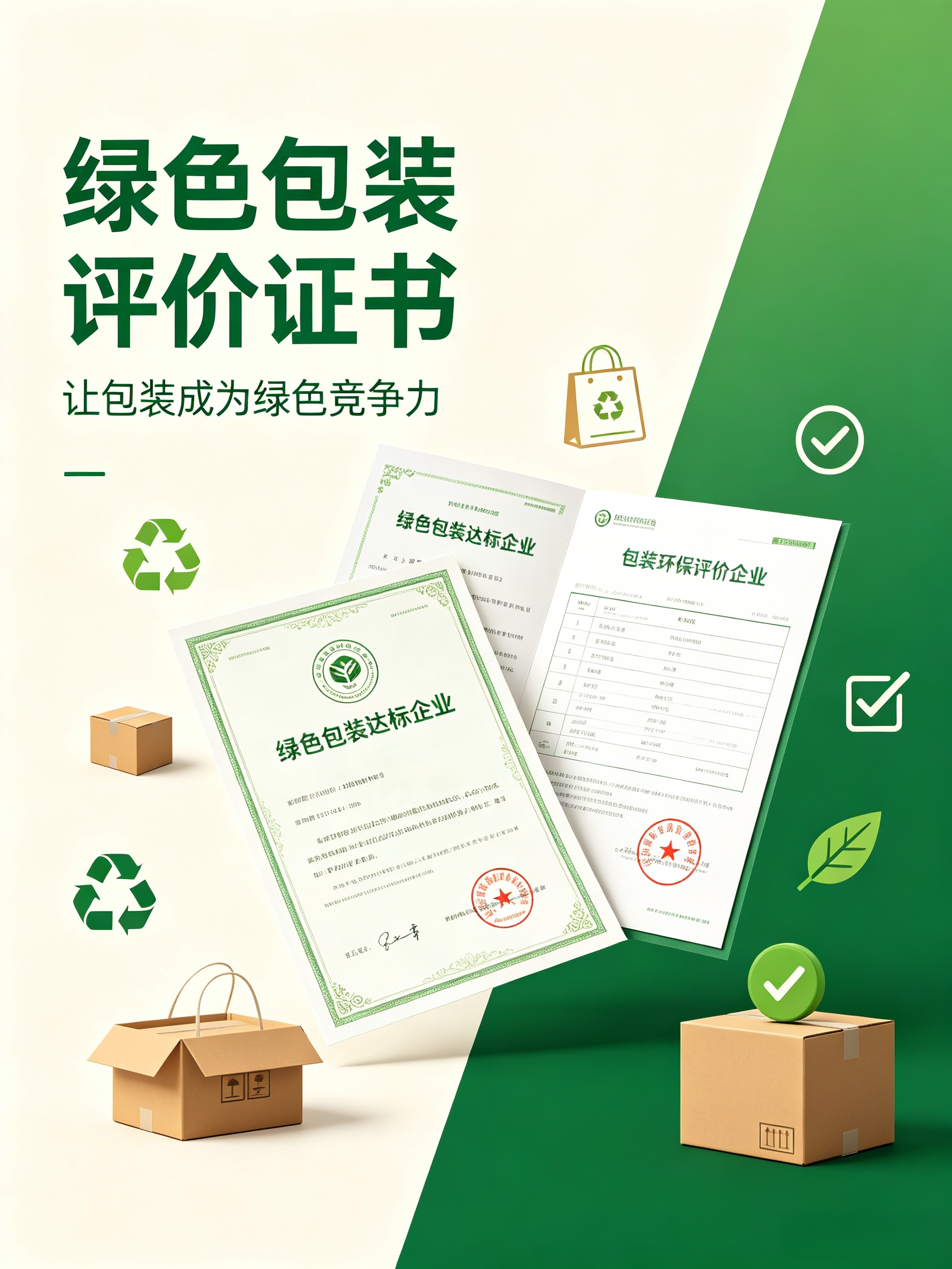 绿色包装评价证书｜包装低碳合规必备，绿色供应链&招投标核心资质