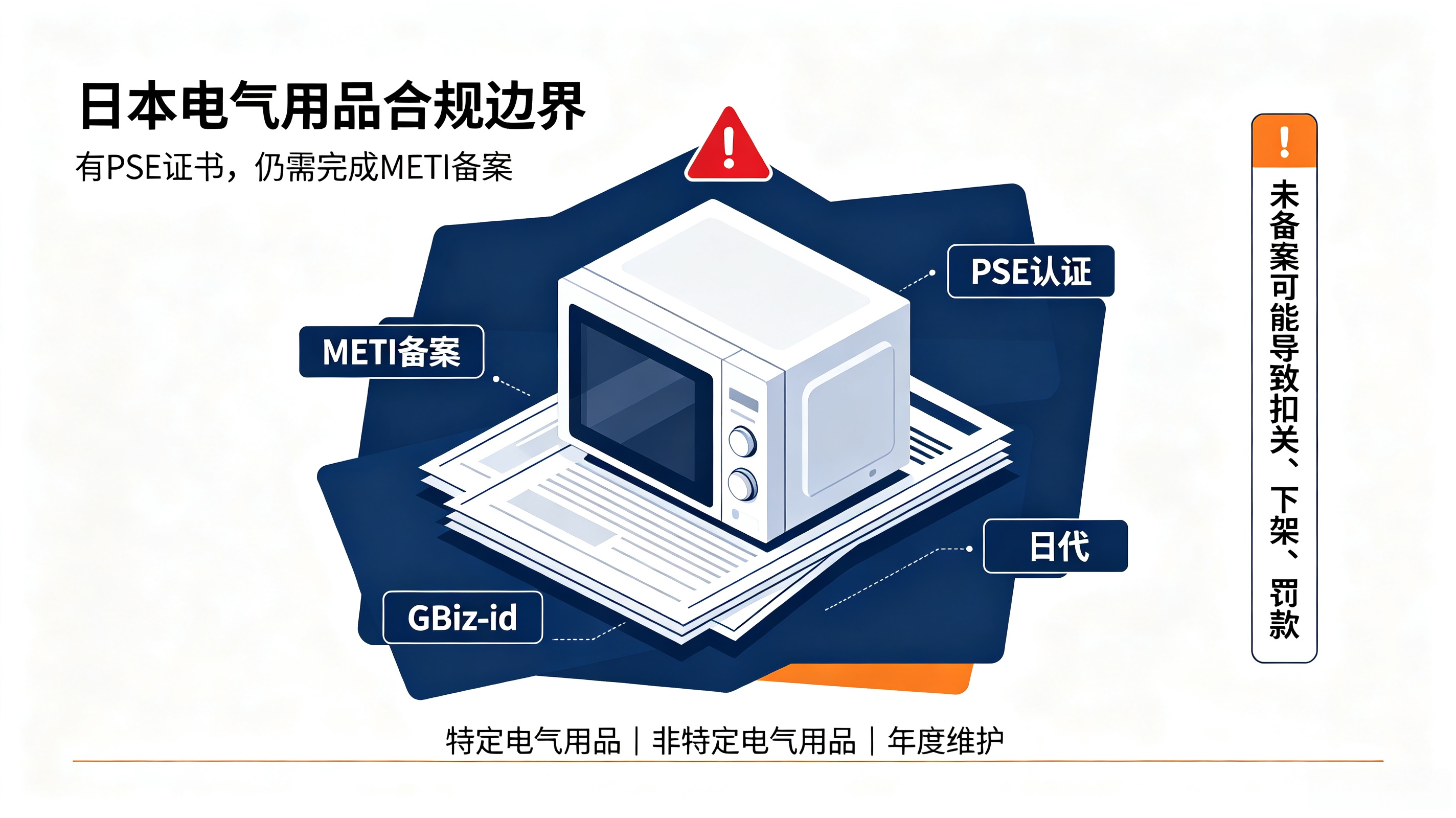 出口日本 METI 备案合规拆解，PSE≠可以直接上市