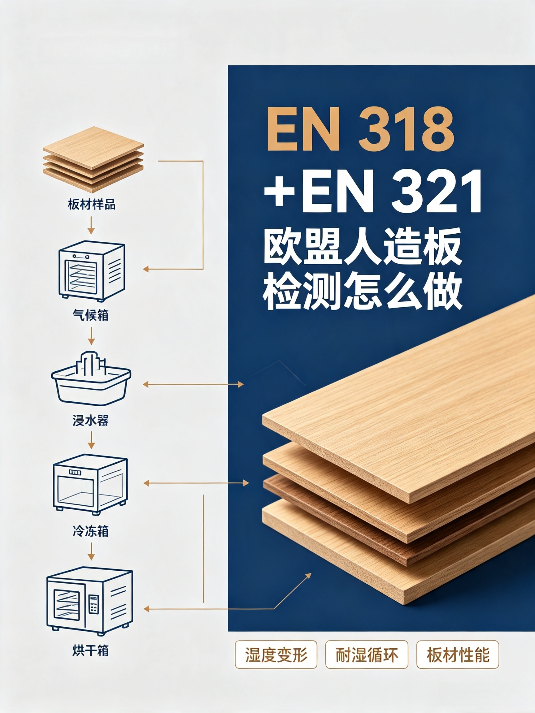 EN318+EN321 欧盟人造板家具检测｜法规标准分类全解析