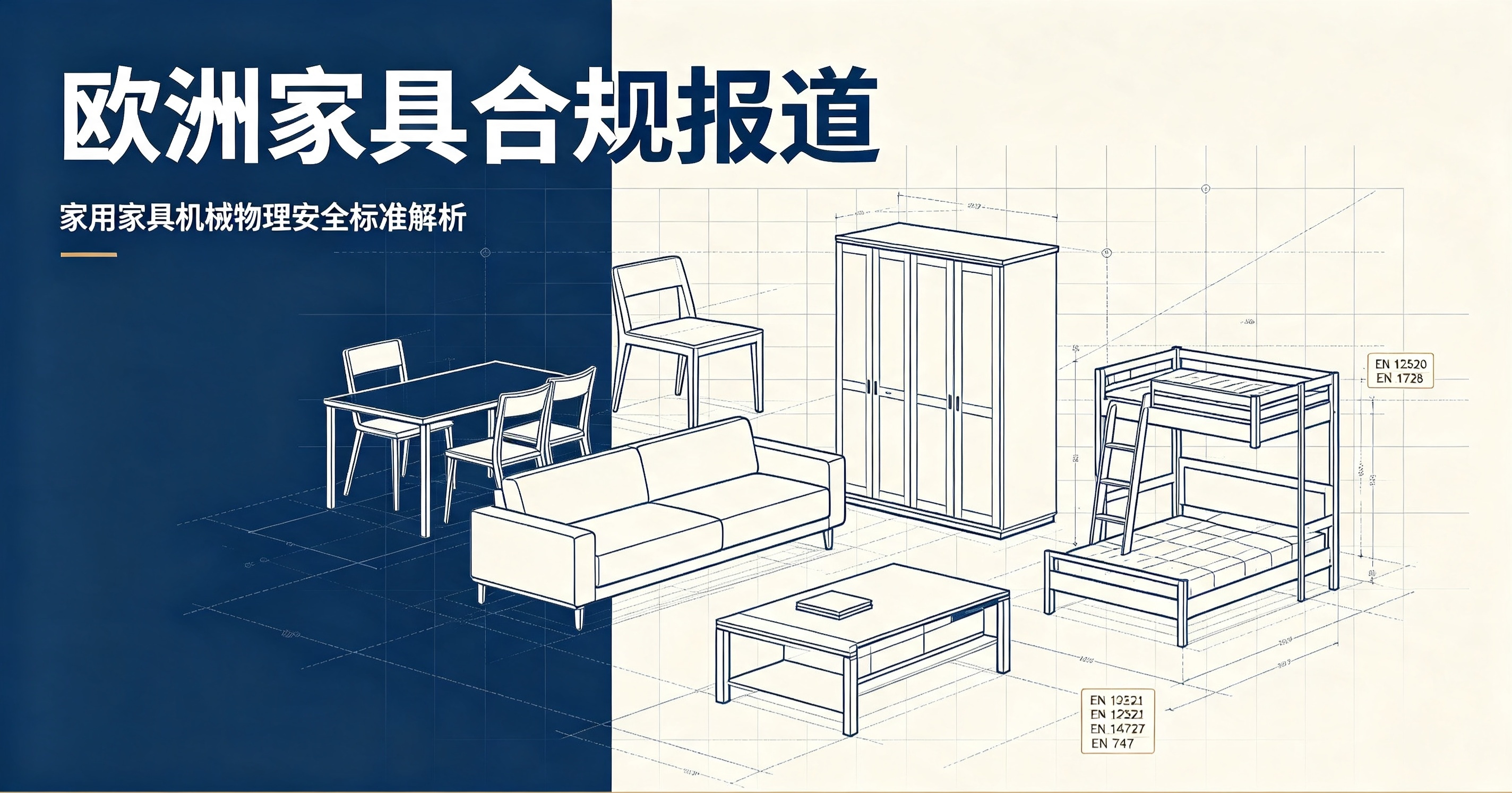 出口欧盟家用家具：机械物理安全成市场监管核心红线