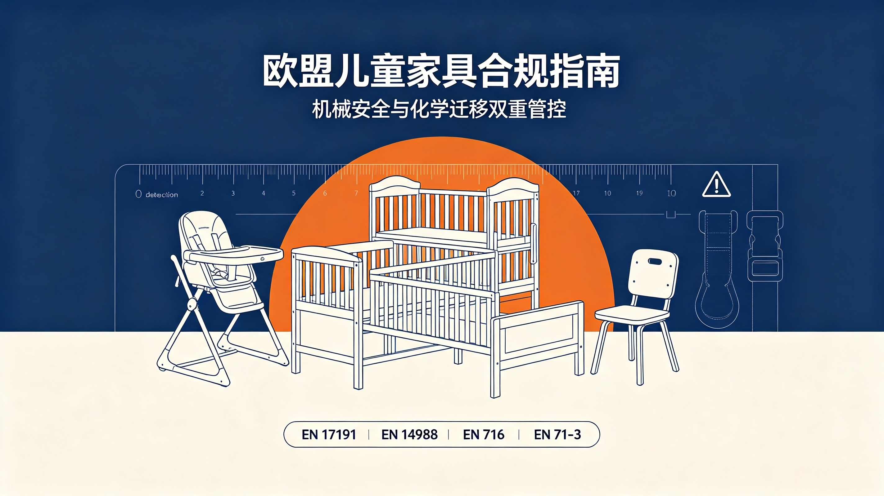 欧盟儿童家具出海：机械安全 + 化学迁移双重红线，核心 EN 标准梳理