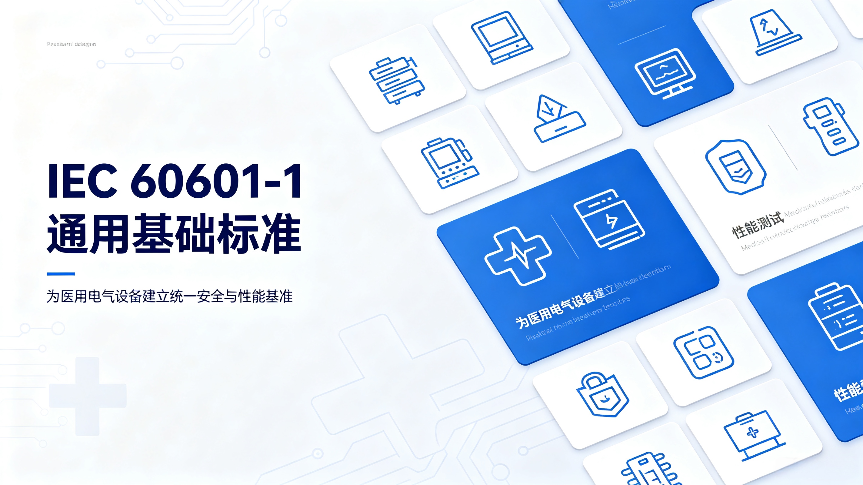IEC 60601-1 医用电气设备通用基础标准介绍